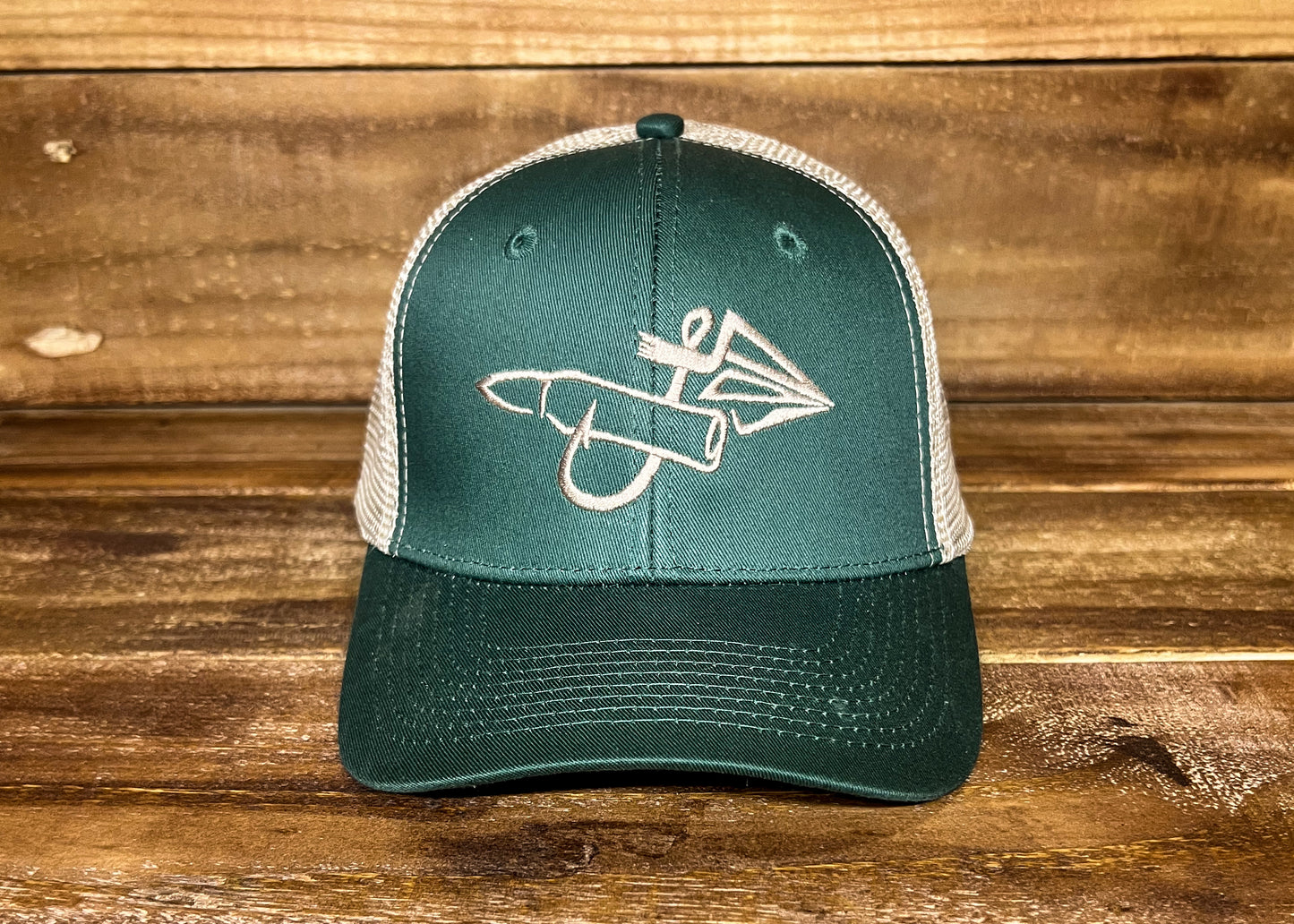 Green & Tan Logo Hat