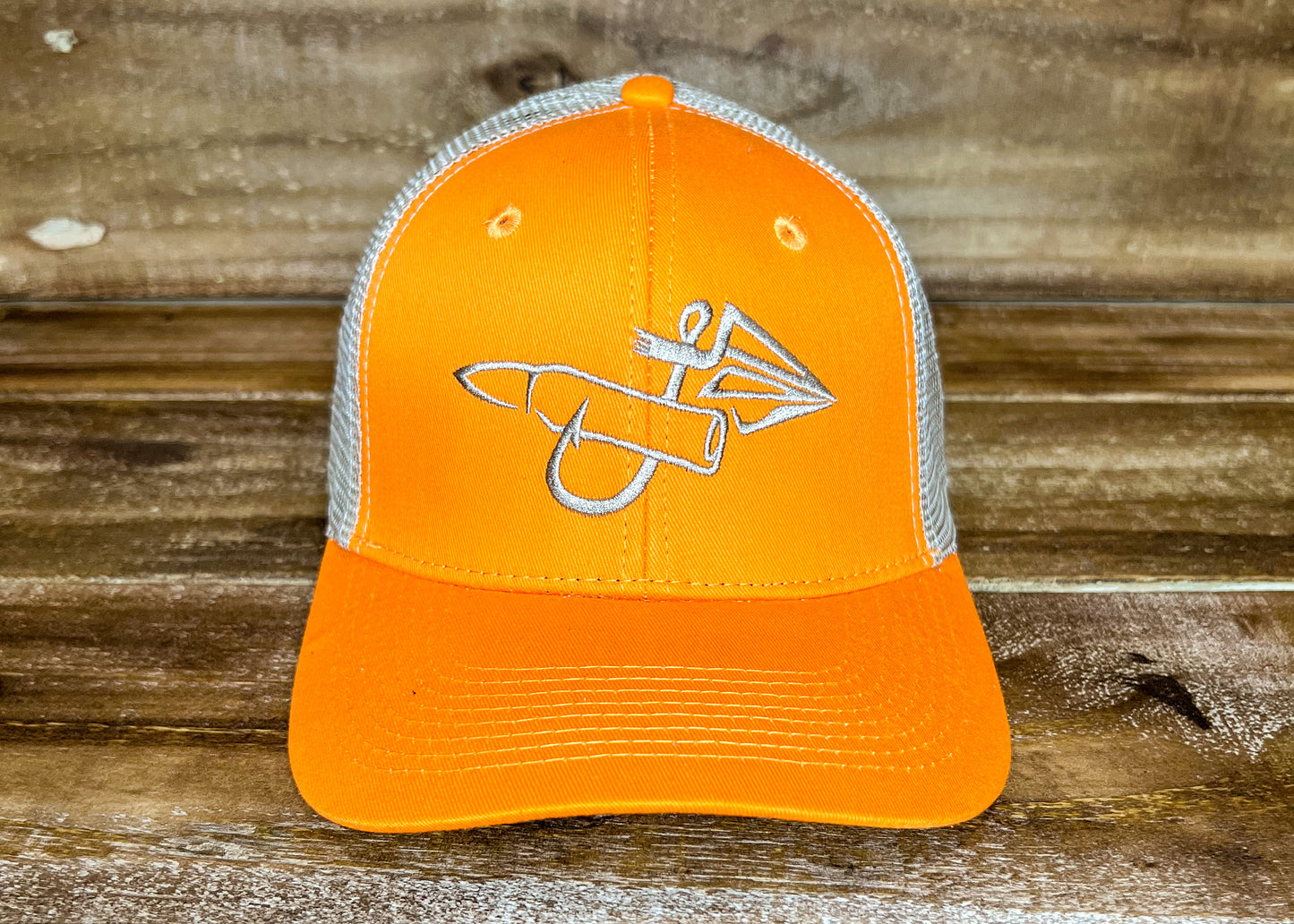 Orange & Tan Logo Hat